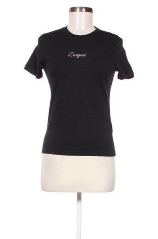Damski T-shirt Desigual, Rozmiar S, Kolor Czarny, Cena 118,99 zł