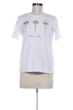 Damski T-shirt Even&Odd, Rozmiar S, Kolor Biały, Cena 91,99 zł