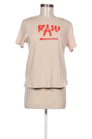 Tricou de femei G-Star Raw, Mărime M, Culoare Bej, Preț 142,50 Lei
