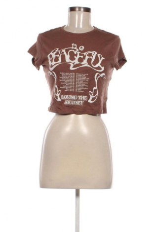 Dámské tričko H&M Divided, Velikost S, Barva Hnědá, Cena  279,00 Kč