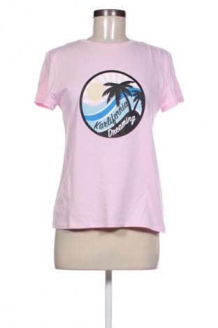 Damen T-Shirt Karl Lagerfeld, Größe M, Farbe Rosa, Preis € 34,78