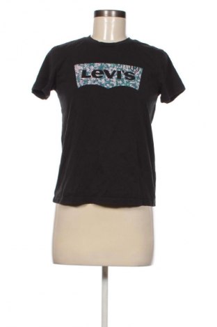 Γυναικείο t-shirt Levi's, Μέγεθος S, Χρώμα Μαύρο, Τιμή 17,99 €