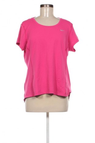 Γυναικείο t-shirt Nike, Μέγεθος XL, Χρώμα Ρόζ , Τιμή 17,99 €