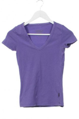 Damen T-Shirt ONLY, Größe XS, Farbe Lila, Preis € 7,39
