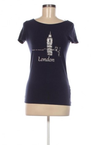Γυναικείο t-shirt Orsay, Μέγεθος S, Χρώμα Μπλέ, Τιμή 8,68 €