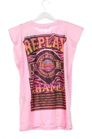 Tricou de femei Replay, Mărime XS, Culoare Roz, Preț 244,99 Lei