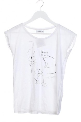 Γυναικείο t-shirt Reserved, Μέγεθος XS, Χρώμα Λευκό, Τιμή 8,75 €