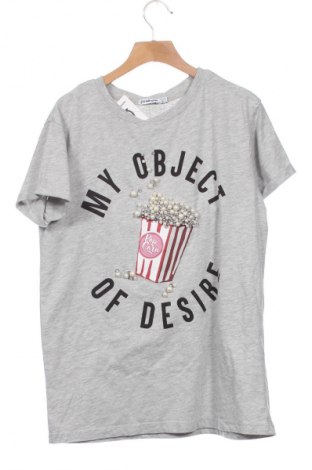 Damen T-Shirt Stradivarius, Größe XS, Farbe Grau, Preis 9,00 €