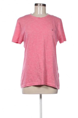Damski T-shirt Tommy Hilfiger, Rozmiar M, Kolor Różowy, Cena 81,24 zł