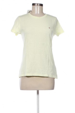 Damski T-shirt Tommy Hilfiger, Rozmiar S, Kolor Żółty, Cena 76,40 zł