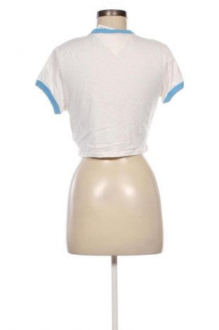 Damen T-Shirt Tommy Jeans, Größe L, Farbe Weiß, Preis 17,36 €