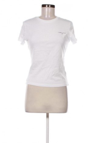 Tricou de femei Tommy Jeans, Mărime M, Culoare Alb, Preț 261,99 Lei