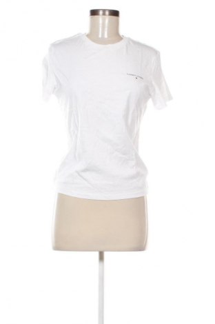Damen T-Shirt Tommy Jeans, Größe L, Farbe Weiß, Preis 53,99 €