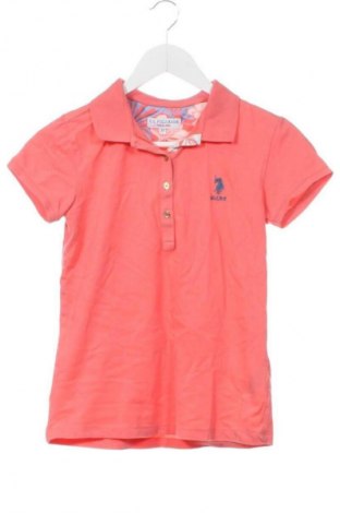 Дамска тениска U.S. Polo Assn., Размер XS, Цвят Розов, Цена 41,00 лв.