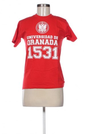 Γυναικείο t-shirt Unbranded, Μέγεθος S, Χρώμα Κόκκινο, Τιμή 9,00 €