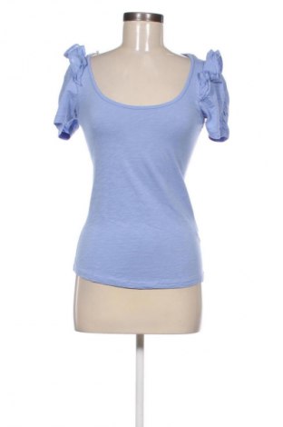 Tricou de femei Zara, Mărime M, Culoare Albastru, Preț 31,18 Lei