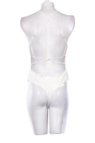 Costum de baie de damă Bershka, Mărime L, Culoare Alb, Preț 200,64 Lei