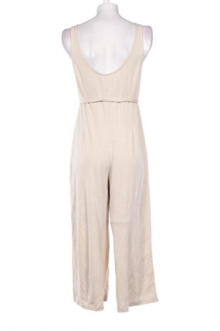 Langer Damen-Overall Bershka, Größe S, Farbe Ecru, Preis 33,99 €