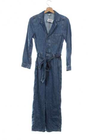Langer Damen-Overall H&M, Größe XXS, Farbe Blau, Preis 33,99 €