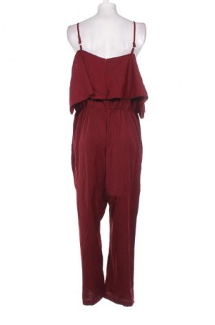 Salopetă lungă de damă SHEIN, Mărime XL, Culoare Roșu, Preț 163,99 Lei