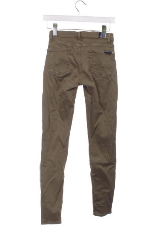 Дамски дънки 7 For All Mankind, Размер XS, Цвят Зелен, Цена 137,00 лв.