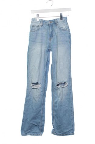 Blugi de femei Bershka, Mărime XXS, Culoare Albastru, Preț 98,99 Lei