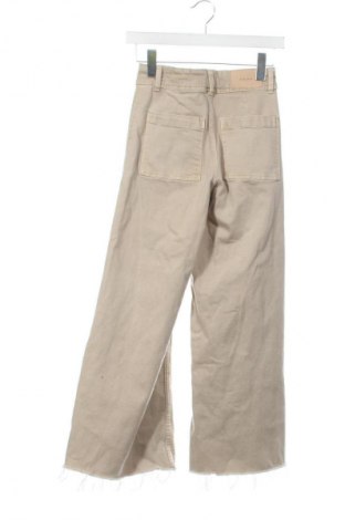Damskie jeansy Bershka, Rozmiar XS, Kolor Beżowy, Cena 66,67 zł