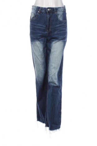 Blugi de femei Cropp, Mărime S, Culoare Albastru, Preț 87,45 Lei