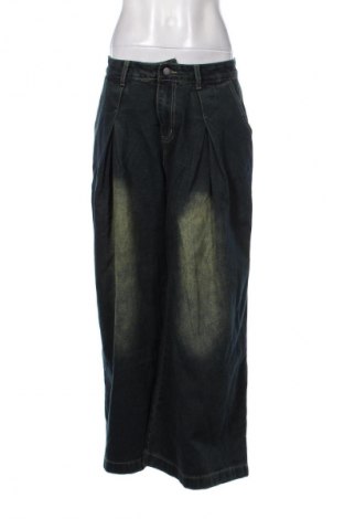 Blugi de femei DAZY, Mărime L, Culoare Verde, Preț 123,47 Lei