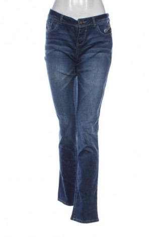 Dámske džínsy  Denim 1982, Veľkosť L, Farba Modrá, Cena  16,95 €