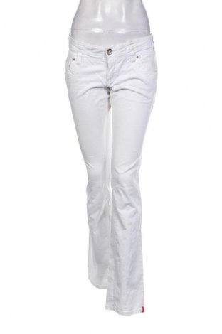 Damskie jeansy Edc By Esprit, Rozmiar M, Kolor Biały, Cena 94,00 zł