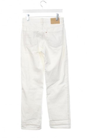 Дамски дънки H&M, Размер XS, Цвят Бял, Цена 28,99 лв.