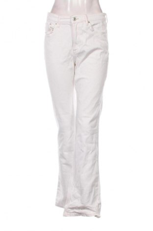 Blugi de femei H&M, Mărime M, Culoare Alb, Preț 98,99 Lei