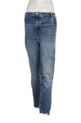 Damskie jeansy H&M, Rozmiar 4XL, Kolor Niebieski, Cena 95,99 zł