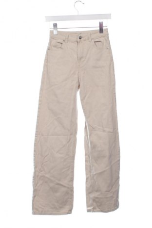 Blugi de femei H&M Divided, Mărime XS, Culoare Bej, Preț 98,99 Lei