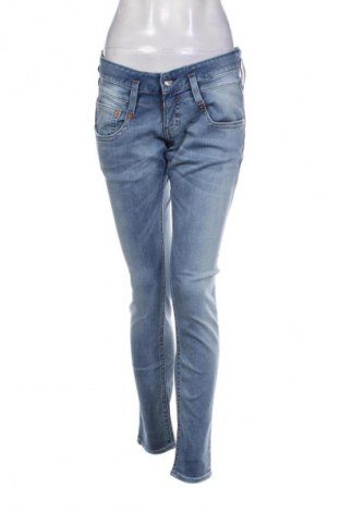 Damskie jeansy Herrlicher, Rozmiar XL, Kolor Niebieski, Cena 111,37 zł