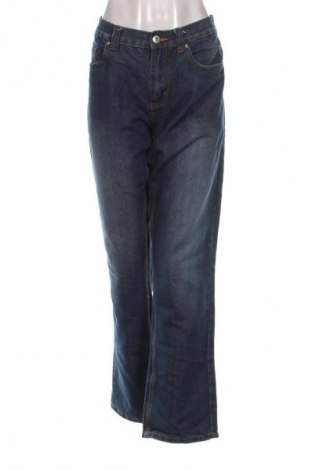 Damskie jeansy Identic, Rozmiar XXL, Kolor Niebieski, Cena 95,99 zł