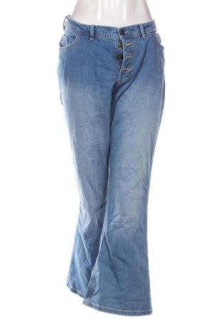 Blugi de femei John Baner, Mărime XXL, Culoare Albastru, Preț 98,99 Lei