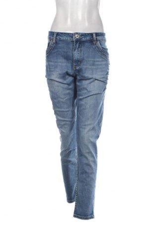 Blugi de femei KAROSTAR, Mărime XL, Culoare Albastru, Preț 98,99 Lei