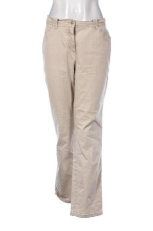 Blugi de femei Kingfield, Mărime XL, Culoare Bej, Preț 43,99 Lei