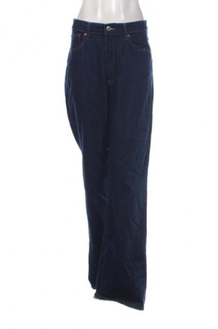 Blugi de femei Lindex, Mărime L, Culoare Albastru, Preț 98,99 Lei