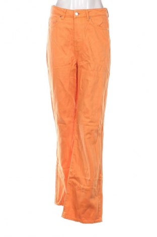 Дамски дънки Never Denim, Размер M, Цвят Оранжев, Цена 41,99 лв.