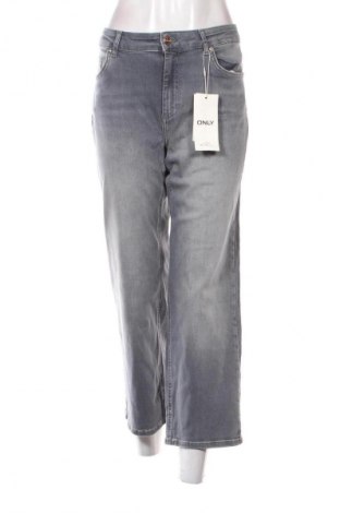 Damskie jeansy ONLY, Rozmiar XL, Kolor Szary, Cena 252,99 zł