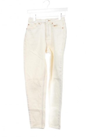 Damskie jeansy Primark, Rozmiar XS, Kolor Beżowy, Cena 66,65 zł