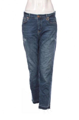 Дамски дънки Pulz Jeans, Размер XL, Цвят Син, Цена 41,99 лв.