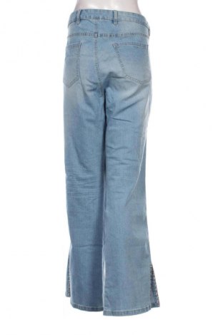 Blugi de femei Rainbow, Mărime 4XL, Culoare Albastru, Preț 77,17 Lei