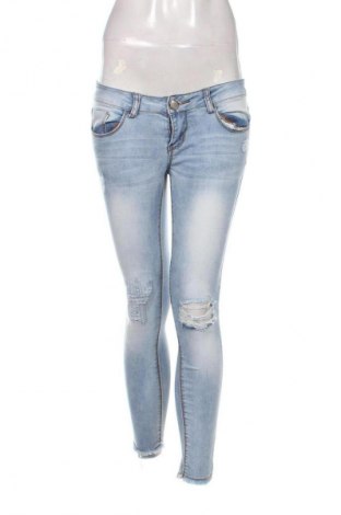 Damskie jeansy Rose Player, Rozmiar S, Kolor Niebieski, Cena 95,99 zł