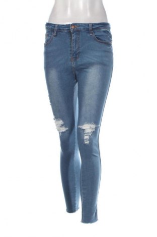 Damskie jeansy SHEIN, Rozmiar M, Kolor Niebieski, Cena 95,99 zł