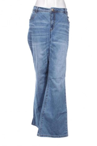 Damskie jeansy Sheego, Rozmiar 4XL, Kolor Niebieski, Cena 94,38 zł