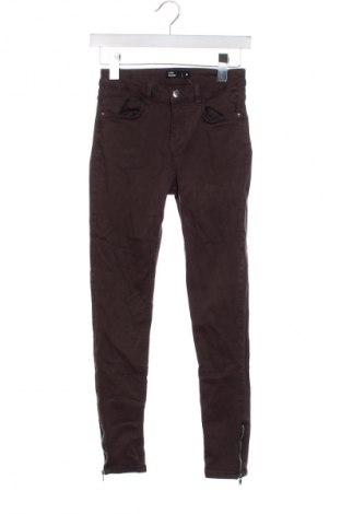 Blugi de femei Sinsay, Mărime XS, Culoare Maro, Preț 85,11 Lei
